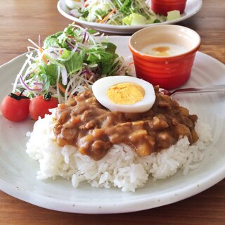 根菜シャキシャキ！ミンチカレー